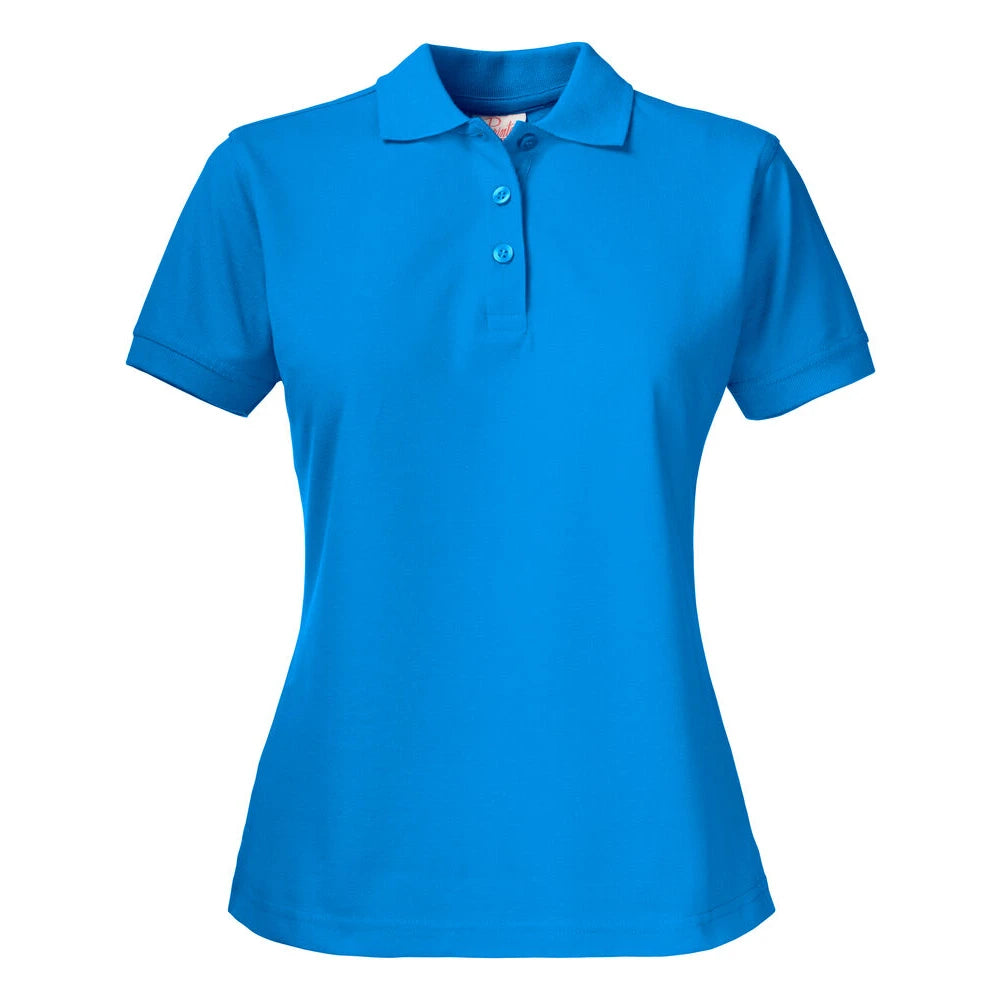 Printer Surf Pro Lady Polo Pique Dames Oceaan Blauw