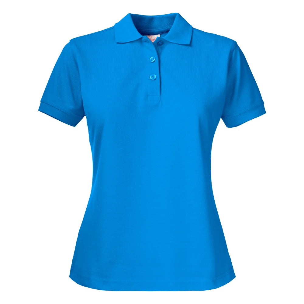 Printer Surf Pro Lady Polo Pique Dames Oceaan Blauw