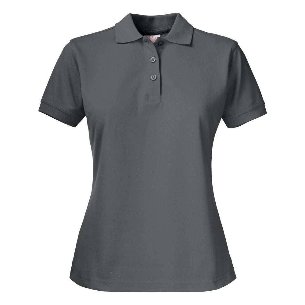Printer Surf Pro Lady Polo Pique Dames Staalgrijs