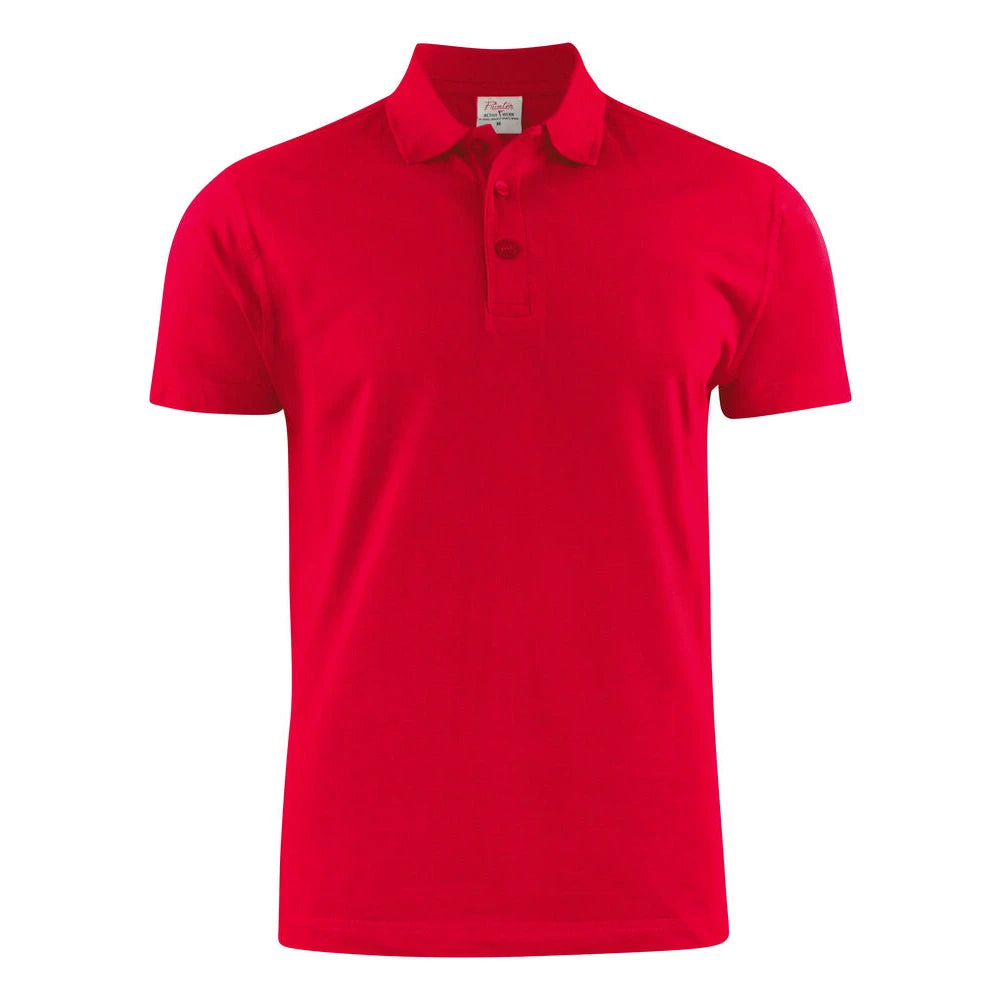 Printer Surf Rsx Polo Pique Heren Rood