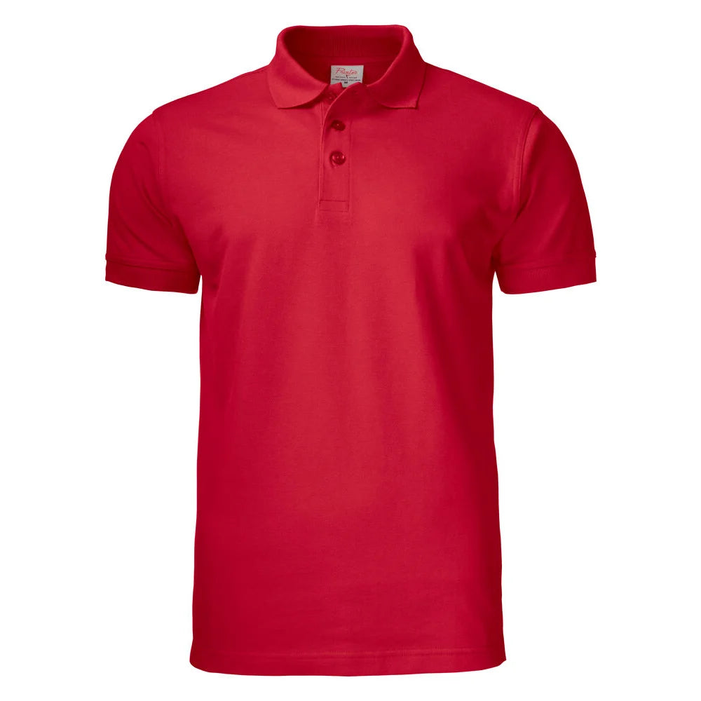 Printer Surf Pro Rsx Polo Pique Heren Rood