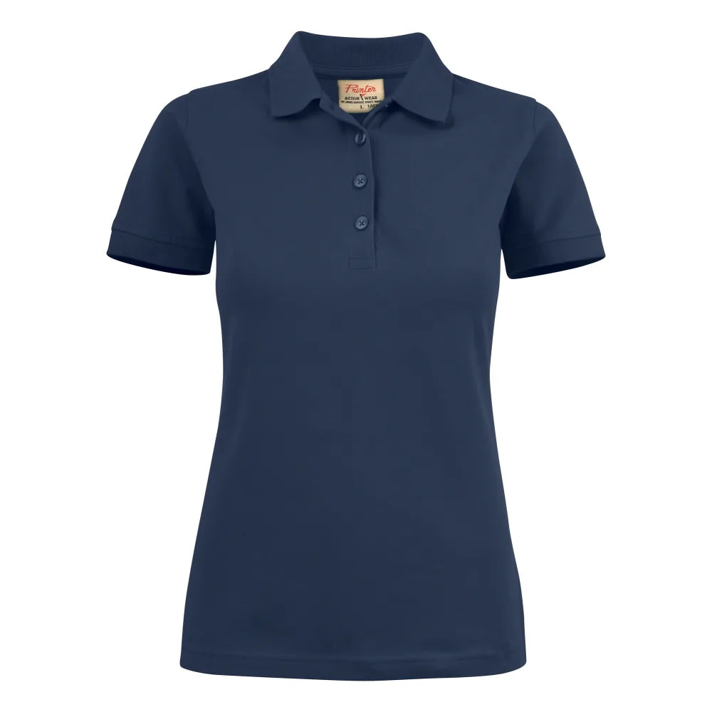 Printer Surf Stretch Polo Pique Dames Marine