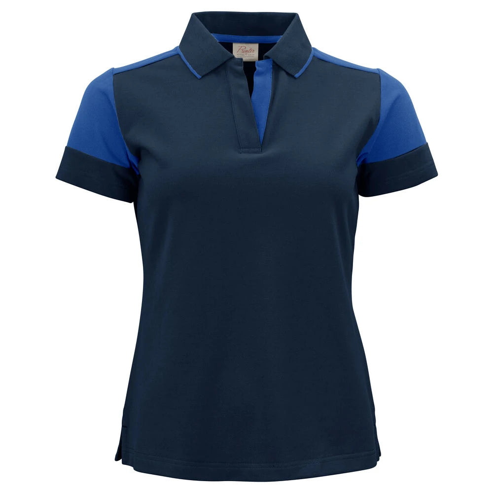 Printer Prime Polo Dames Marine Kobalt