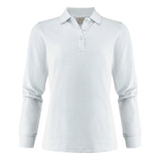 Printer Surf Pro LS Polo Pique Dames Wit