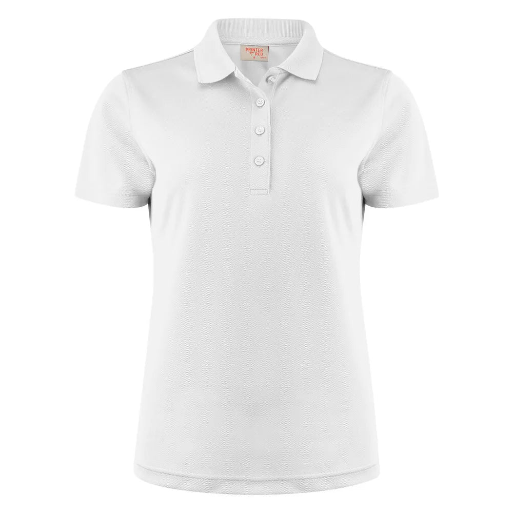 Printer Smash Polo Dames Wit