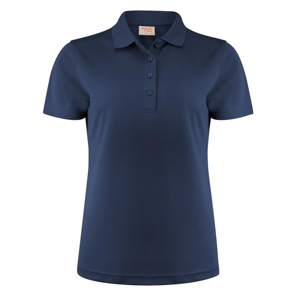 Printer Smash Polo Dames Marine