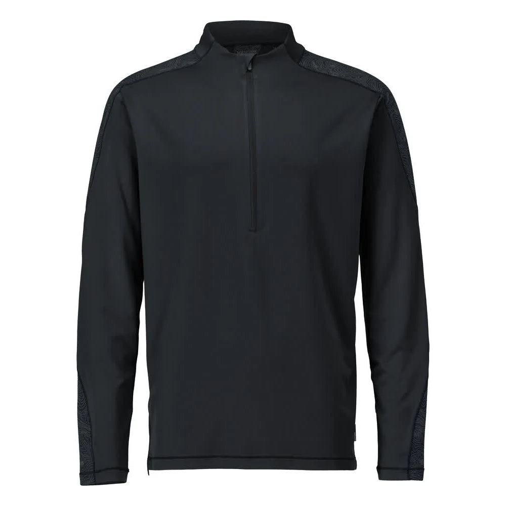 Mascot 22681-618 T-Shirt Lange Mouwen Met Korte Rits Zwart