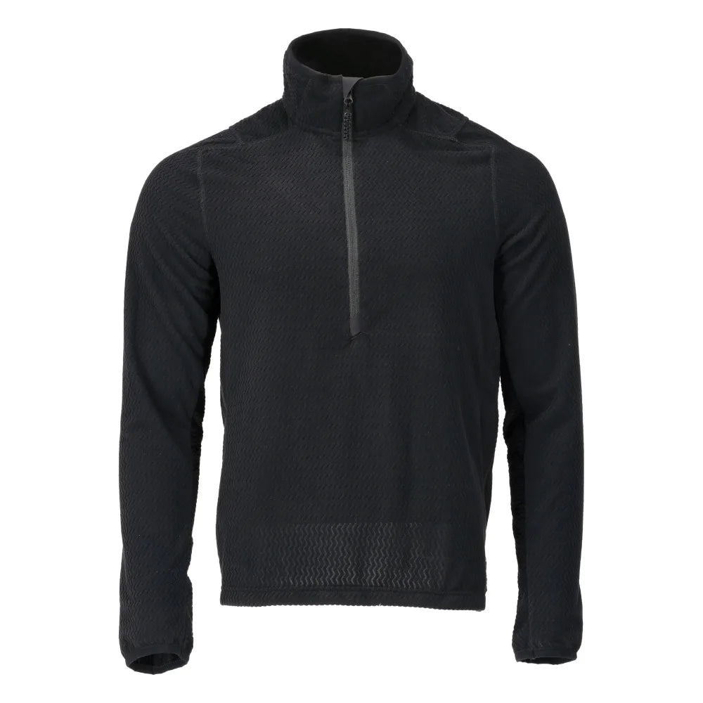 Mascot 22703-639 Microfleece Trui Met Korte Rits Zwart