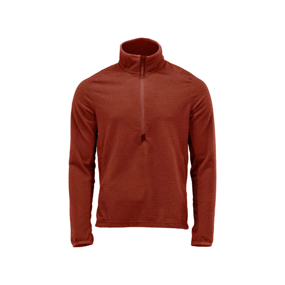 Mascot 22703-639 Microfleece Trui Met Korte Rits Herfstrood