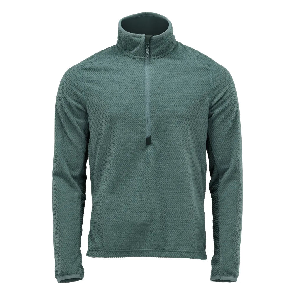 Mascot 22703-639 Microfleece Trui Met Korte Rits Lichtbosgroen
