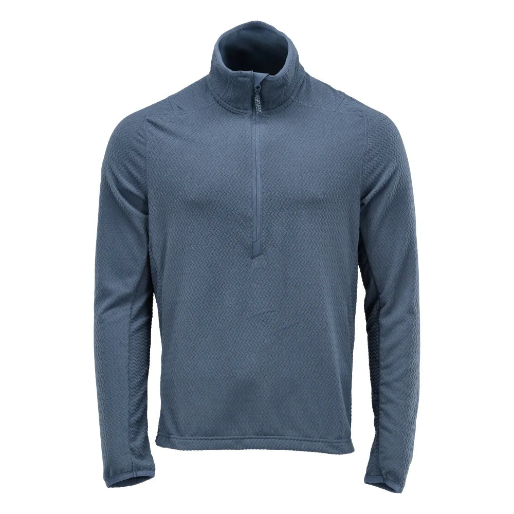 Mascot 22703-639 Microfleece Trui Met Korte Rits Steenblauw
