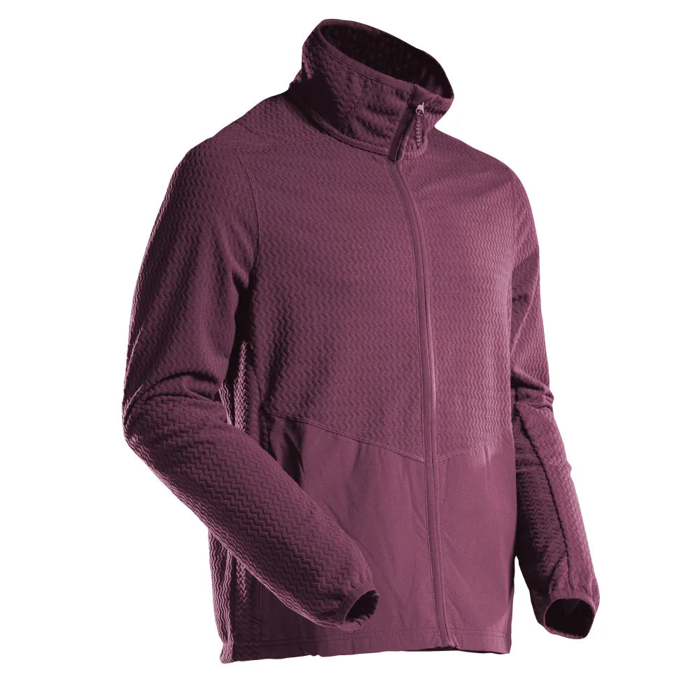 Mascot 22803-639 Microfleece Trui Met Rits Bordeaux