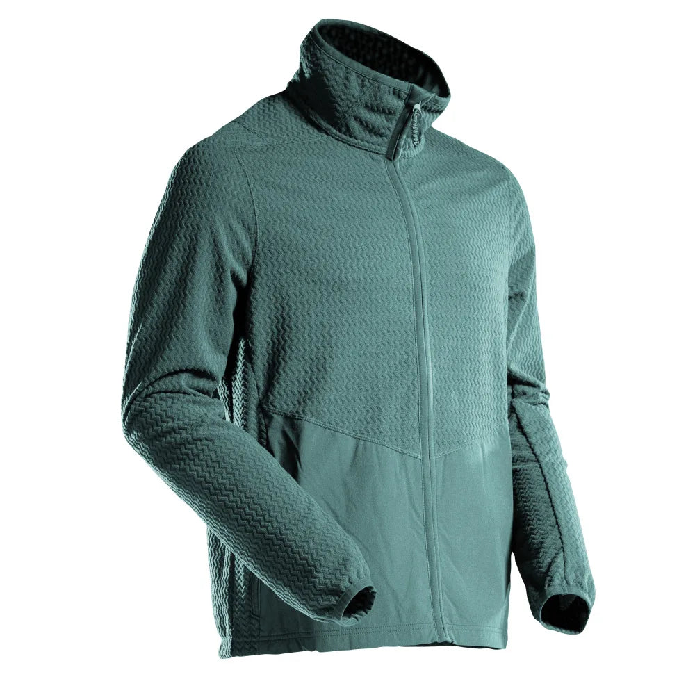 Mascot 22803-639 Microfleece Trui Met Rits Lichtbosgroen