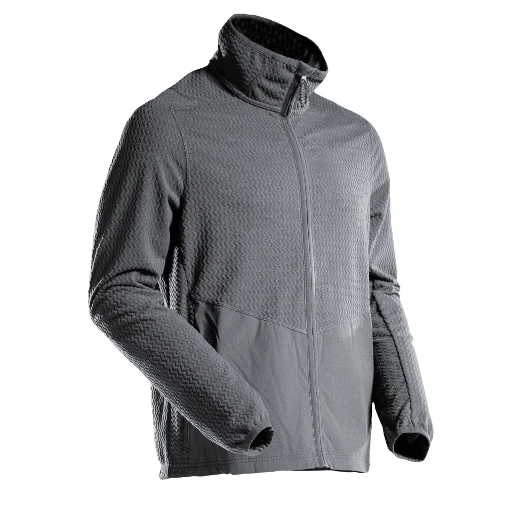 Mascot 22803-639 Microfleece Trui Met Rits Steengrijs