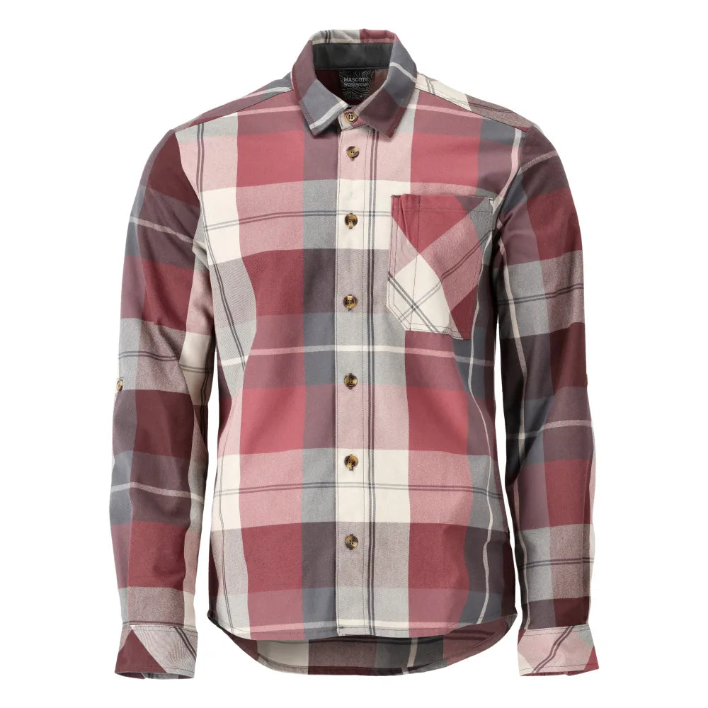Mascot 22904-446 Overhemd Bordeaux Geruit