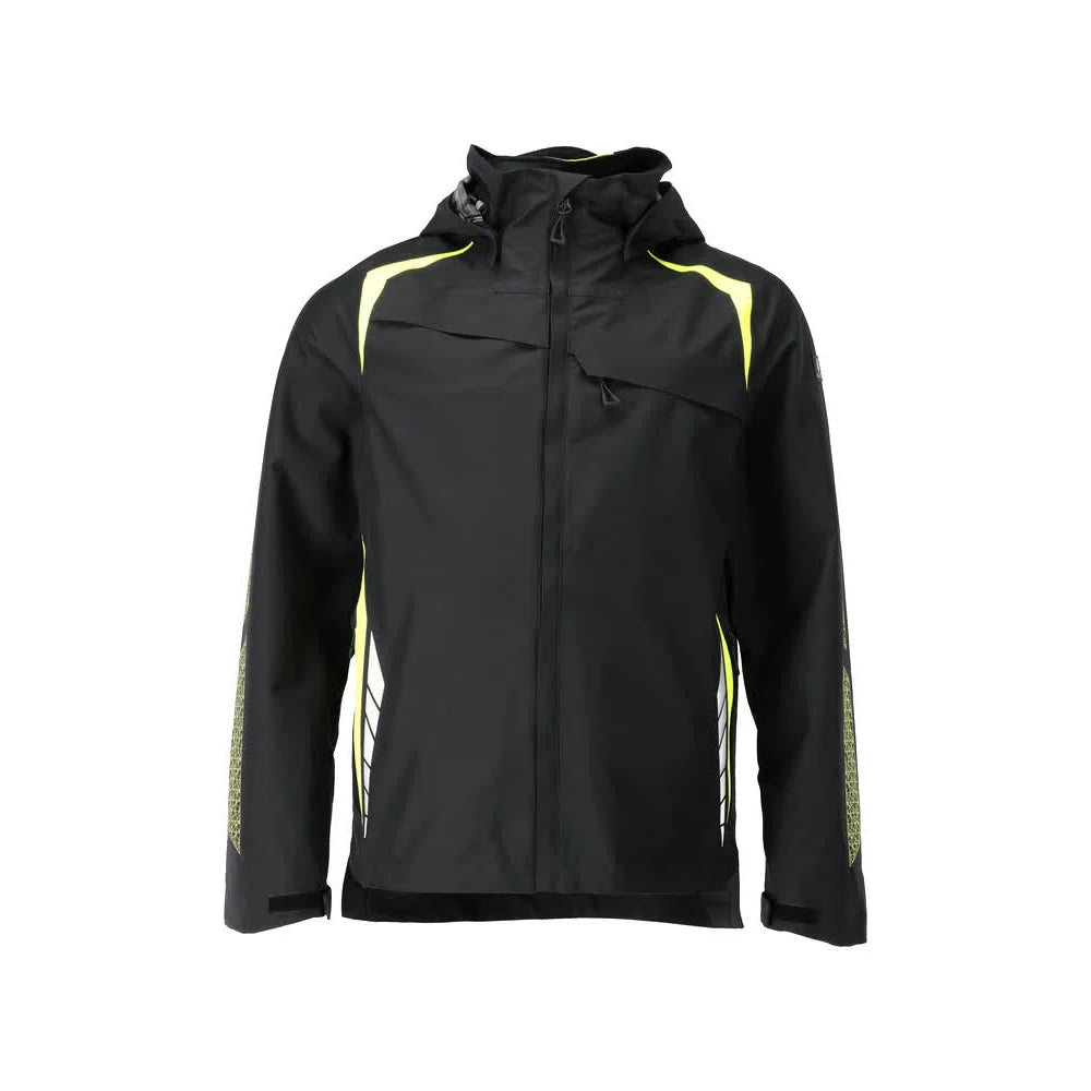 Mascot 23001-231 Shell Jas Zwart High Vis Geel