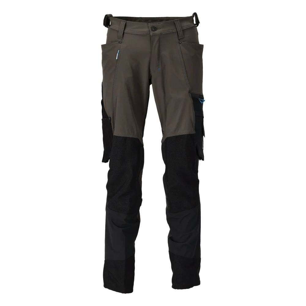 Mascot 23179-311 Broek Met Kniezakken Donkerantraciet Zwart