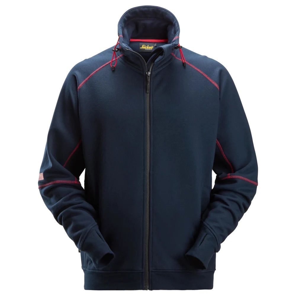 Snickers 2360 Protecwork Vlamboog Sweater Met Rits 9500 Navy