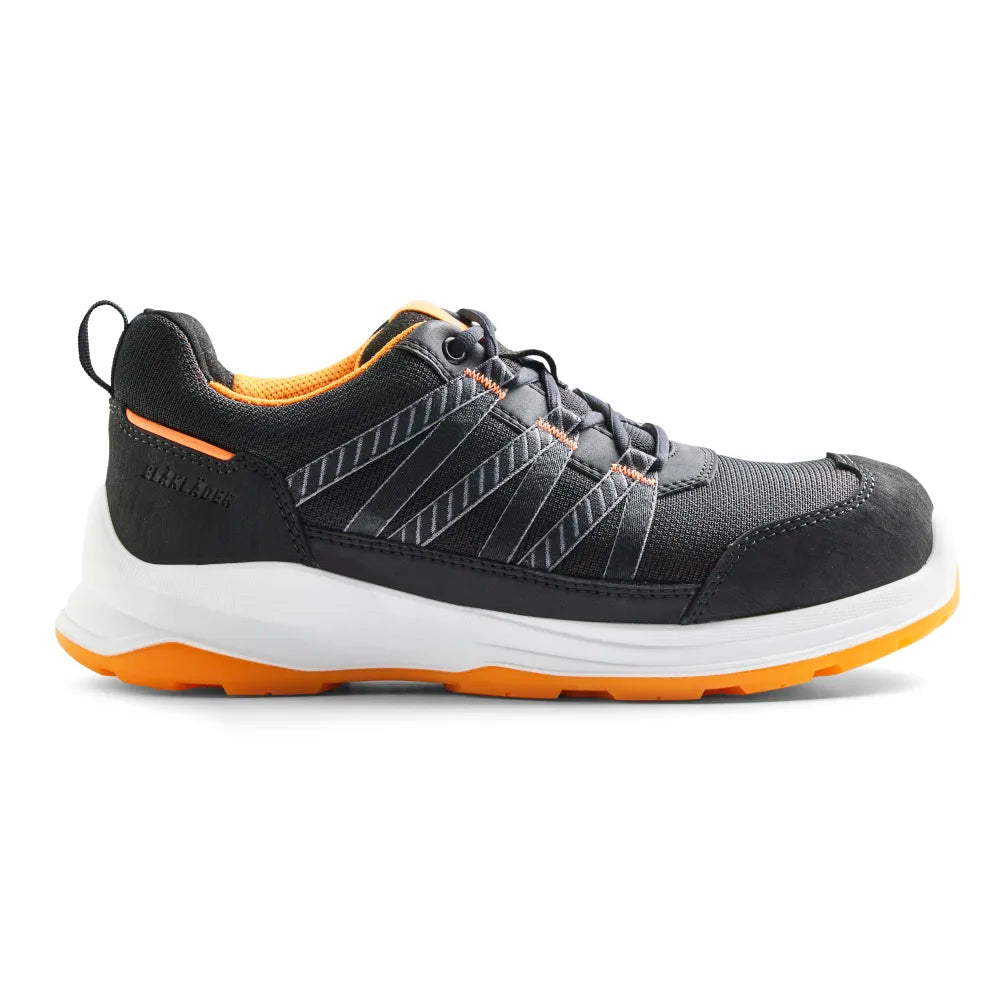 Blaklader 2402 0000 Sprinter Veiligheidsschoenen S1Ps Zwart High Vis Oranje