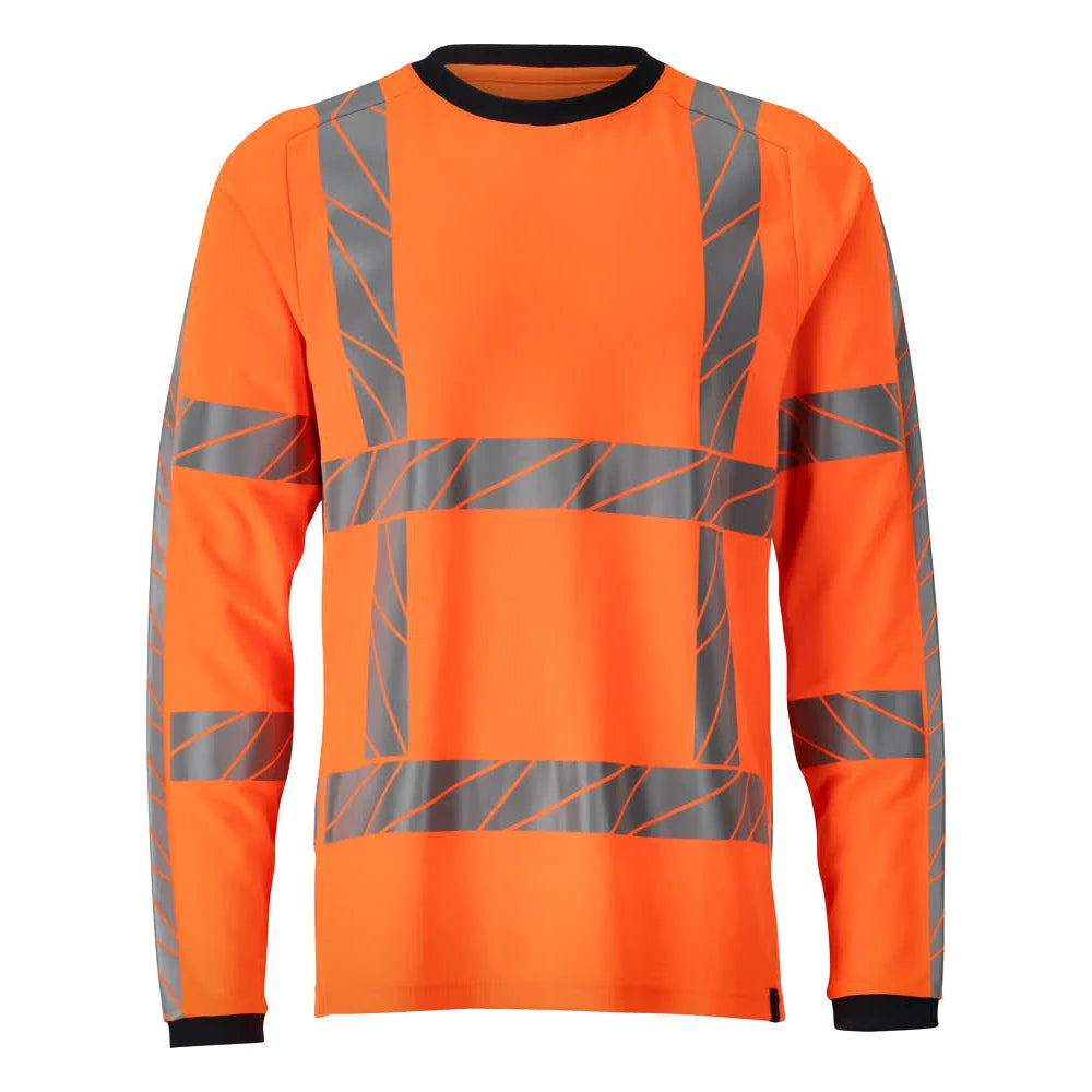Mascot 24081-771 T-Shirt Met Lange Mouwen High Vis Oranje