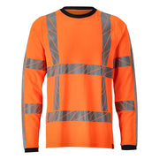 Mascot 24081-771 T-Shirt Met Lange Mouwen High Vis Oranje