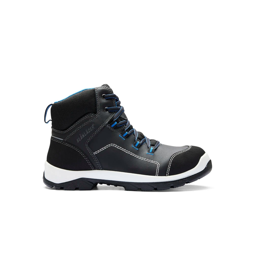 Blaklader 2434 0000 Retro Hoge Veiligheidsschoenen S3 Zwart