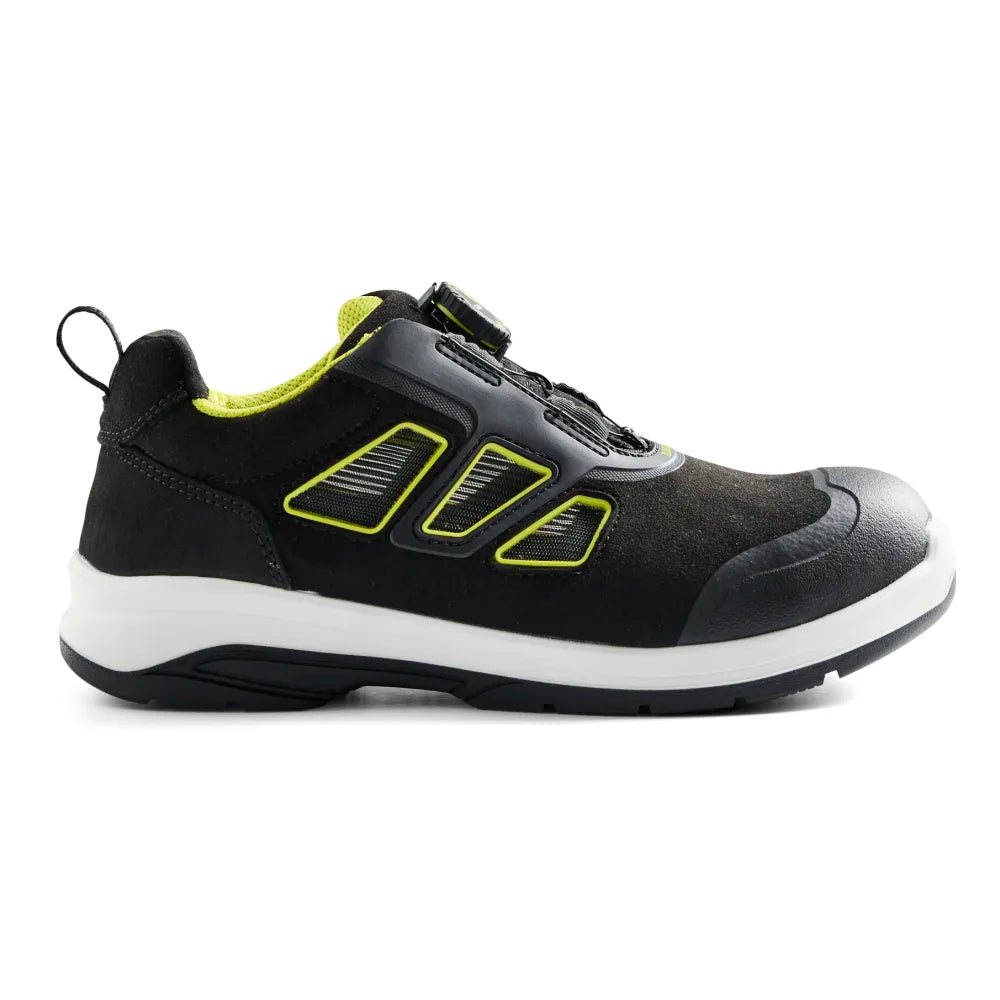 Blaklader 2440 0000 Cradle Veiligheidsschoenen S1Pl Zwart High Vis Geel