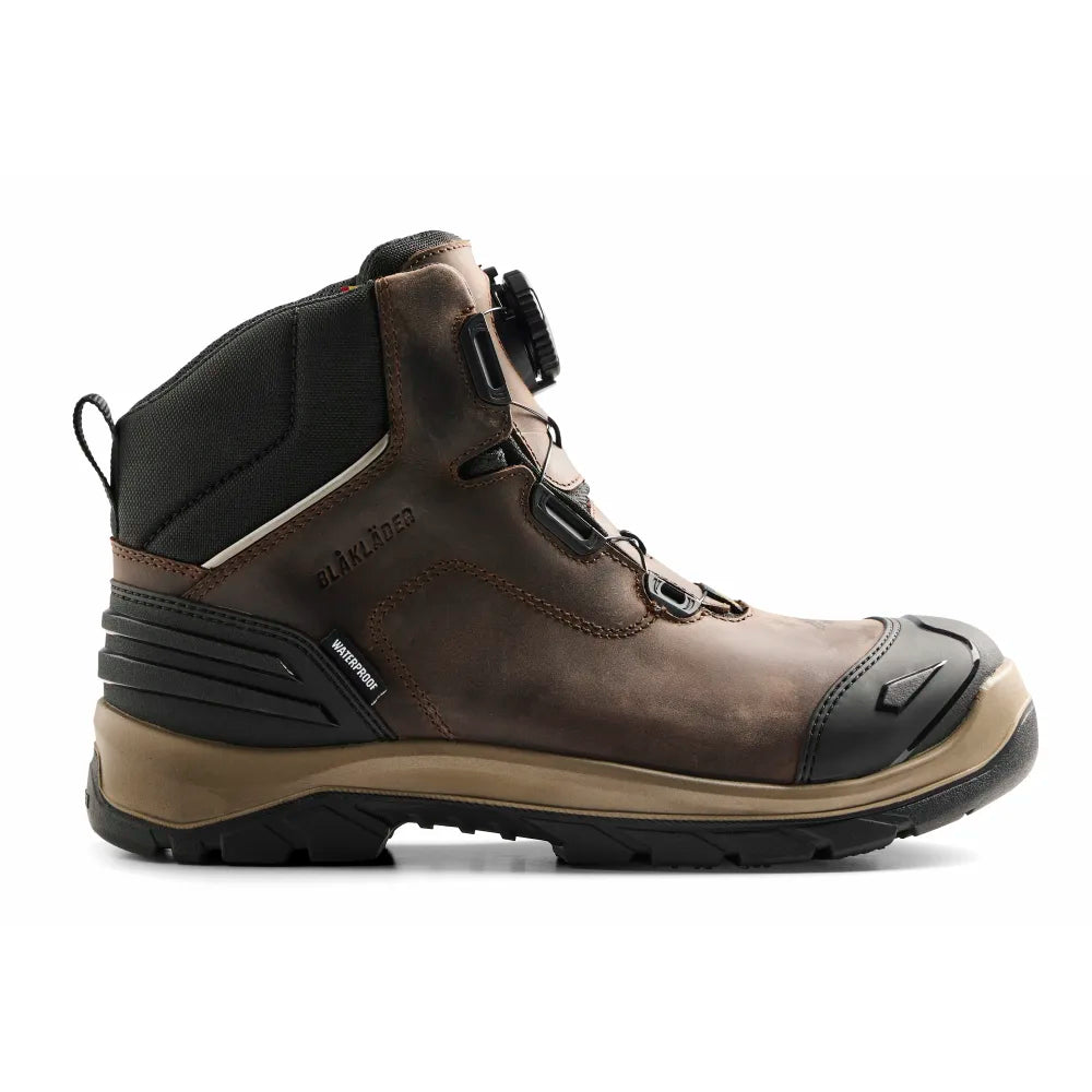 Blaklader 2455 0000 Elite Hoge Veiligheidsschoenen S7S Waterdicht Bruin Zwart