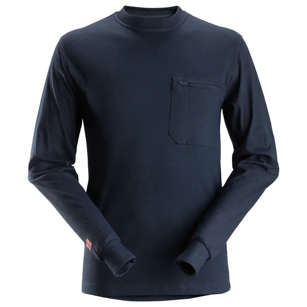 Snickers 2460 Protecwork T-Shirt Met Lange Mouwen 9500 Navy