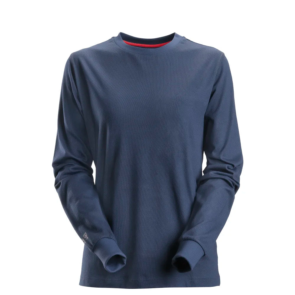 Snickers 2467 Protecwork Dames T-Shirt Met Lange Mouwen 9500 Navy