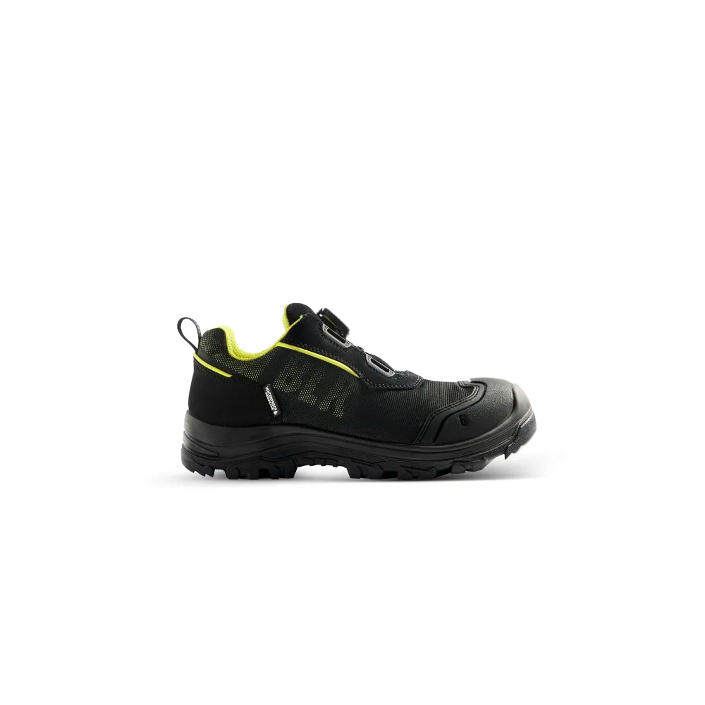 Blaklader 2477 0000 Storm Veiligheidsschoenen S7S Waterdicht Zwart High Vis Geel