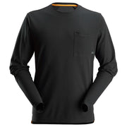 Snickers 2498 Allroundwork 37.5 Long Sleeve T-Shirt 0400 Black
