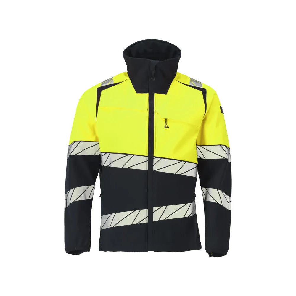 Mascot 25002-246 Softshell Jas Donkermarine High Vis Geel