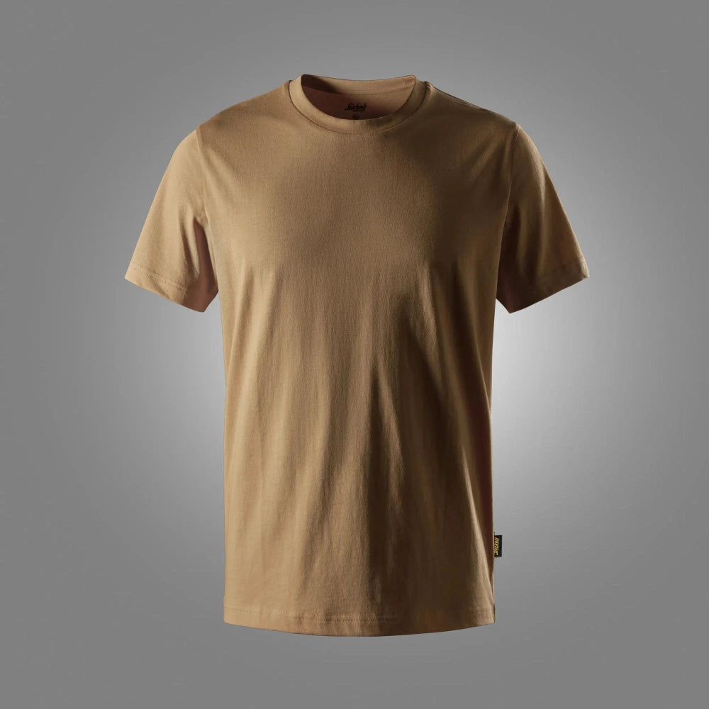 Snickers 2502 Classic T-Shirt 8000 Light Brown