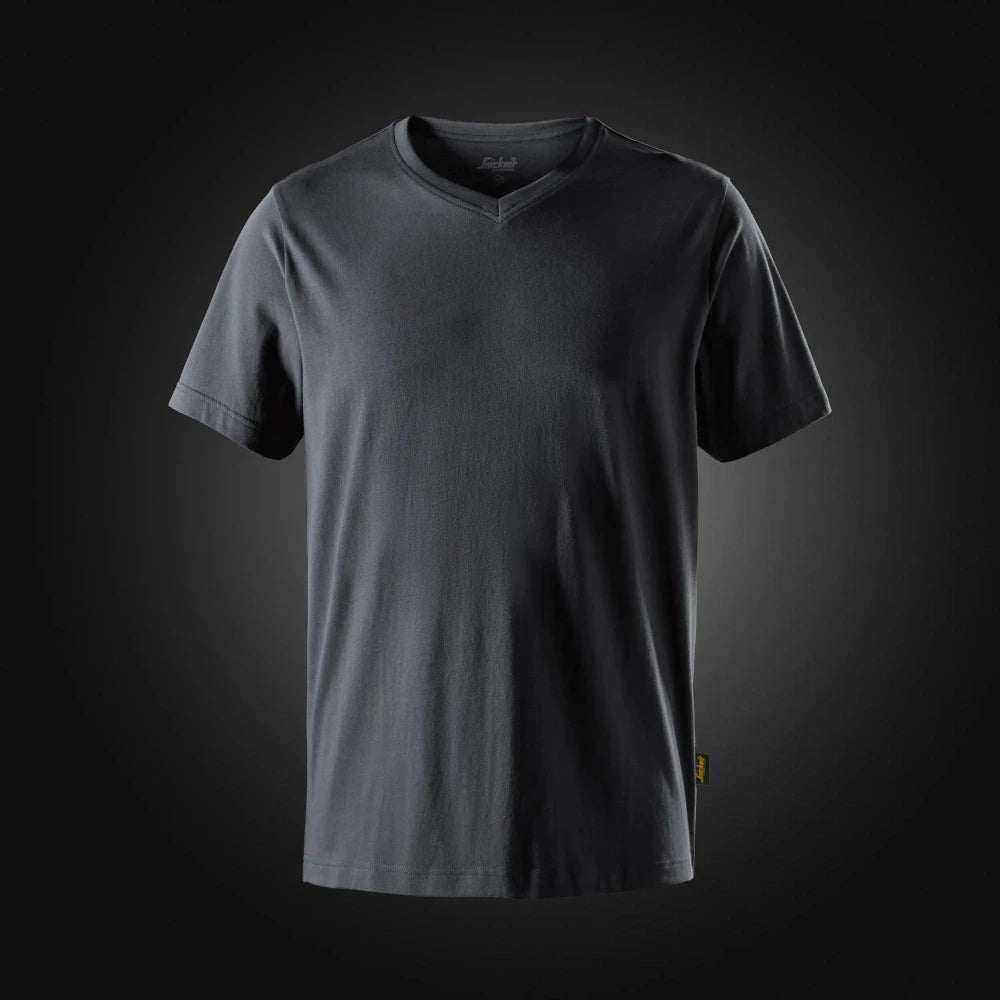 Snickers 2512 T-Shirt Met V-Hals 5800 Steel Grey