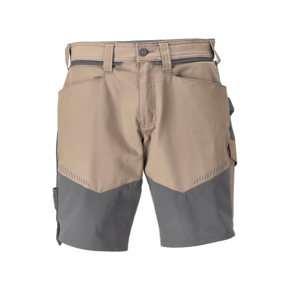Mascot 25149-230 Shorts Donkerzand Steengrijs
