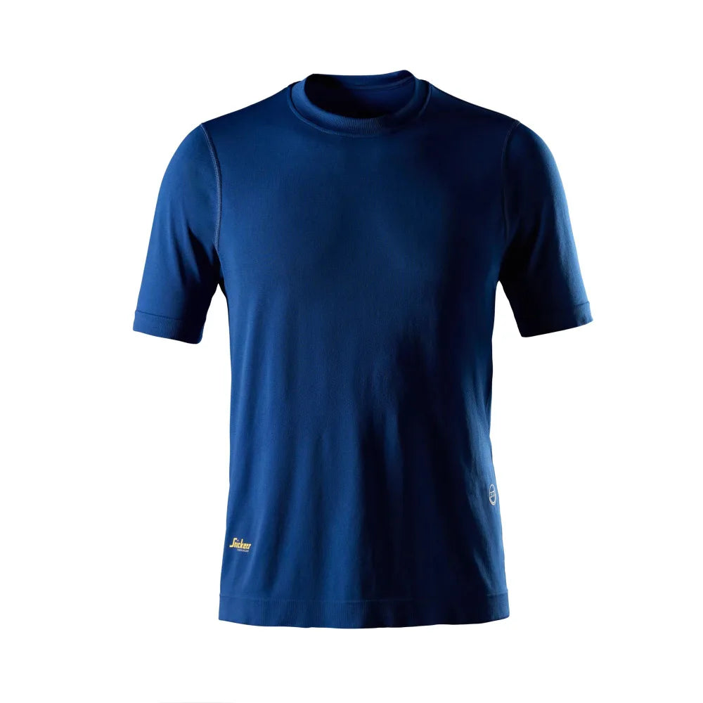 Snickers 2519 Flexiwork 37.5 Tech T-Shirt Met Korte Mouwen 5300 Deep Blue