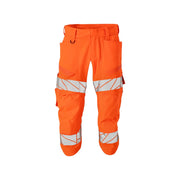 Mascot 25249-236 Driekwart Broek Met Kniezakken High Vis Oranje