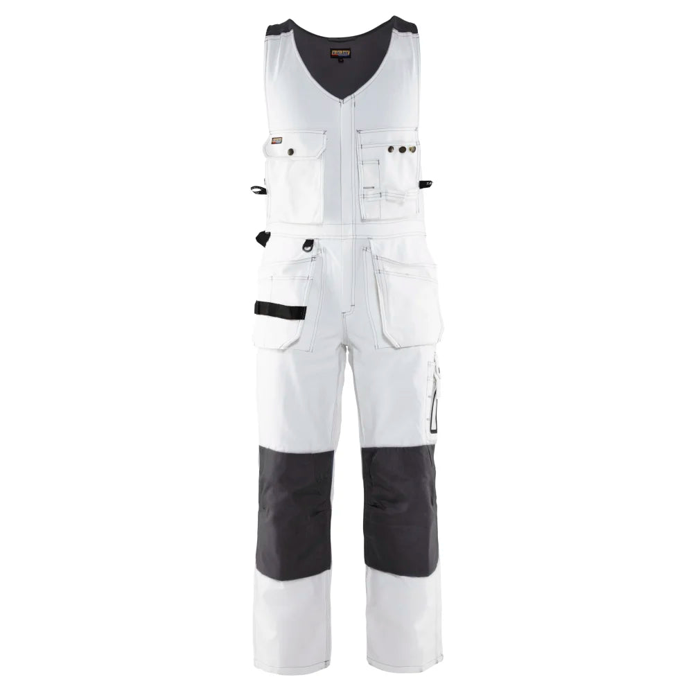 Blaklader 2532 1210 Amerikaanse Overall Wit Donkergrijs
