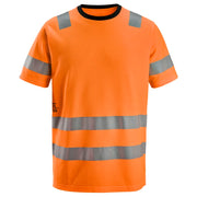 Snickers 2536 High-Vis T-Shirt Klasse 1 5500 High Visibility Orange