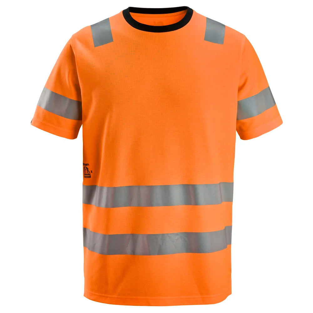 Snickers 2536 High-Vis T-Shirt Klasse 1 5500 High Visibility Orange