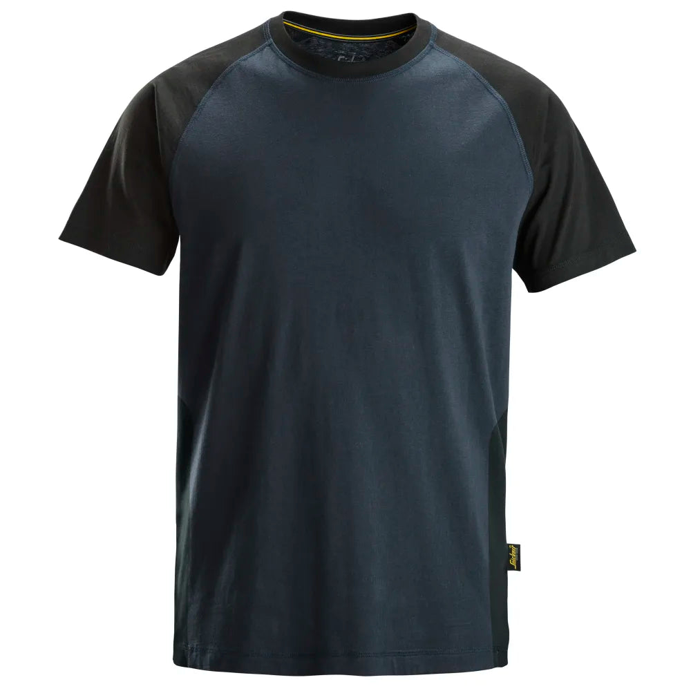 Snickers 2550 Tweekleurig T-Shirt 9504 Navy Black