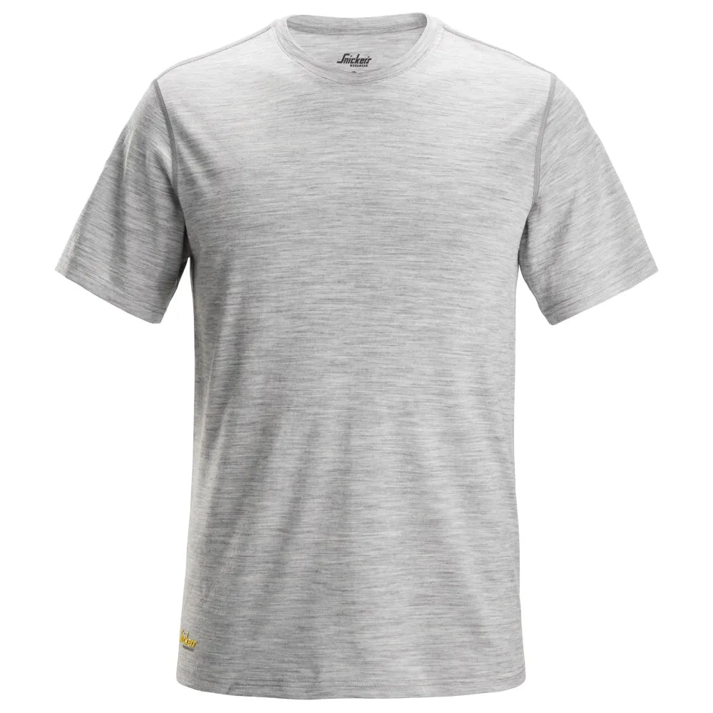 Snickers 2551 Wollen T-Shirt 2800 Grey Melange
