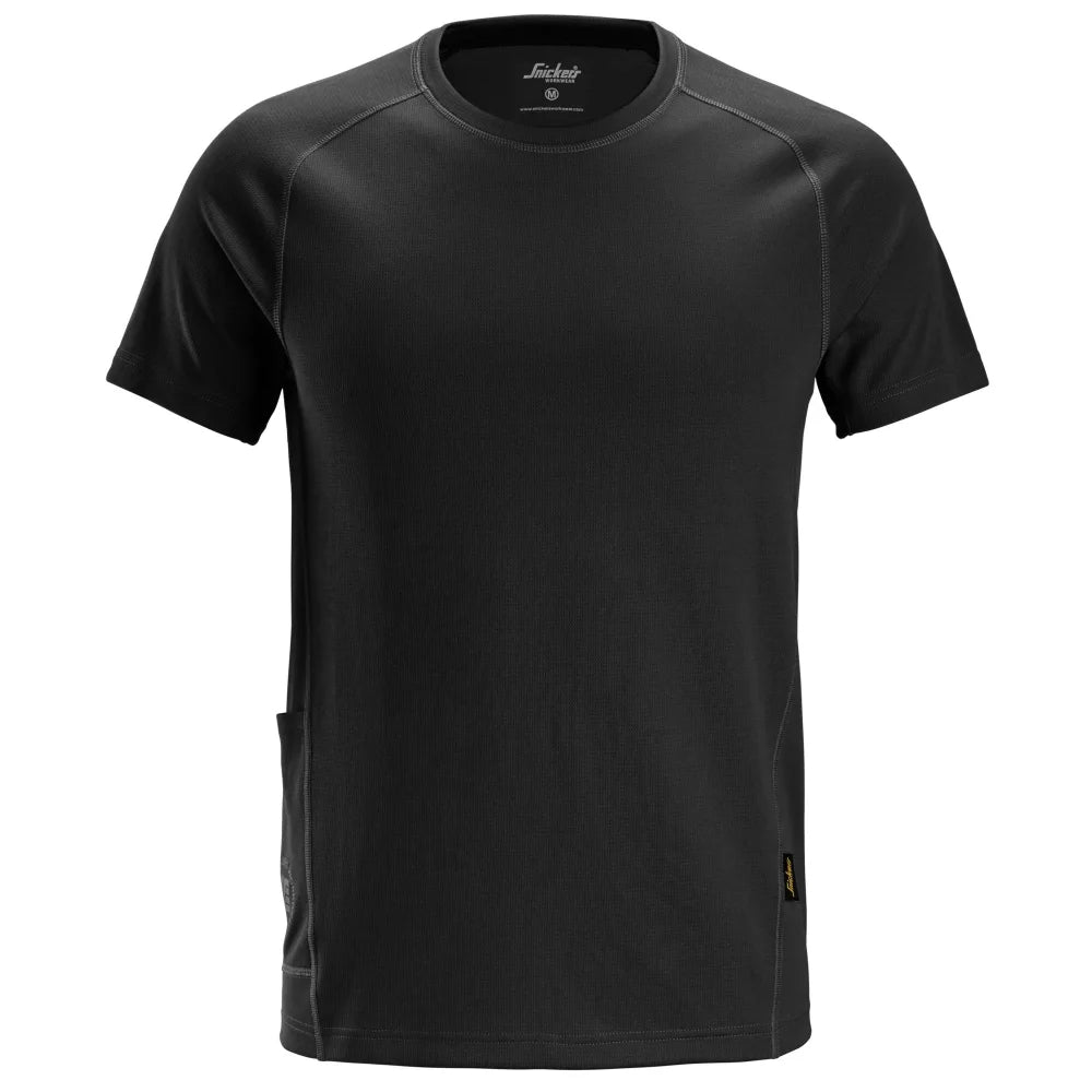 Snickers 2556 Stay Fresh T-Shirt 0400 Black