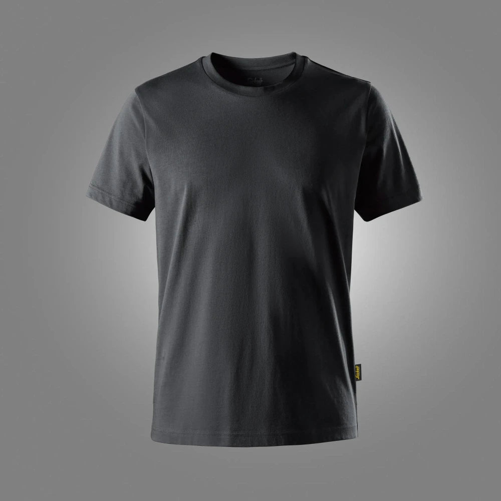 Snickers 2559 Classic T-Shirt Van Biologisch Katoen 5800 Steel Grey