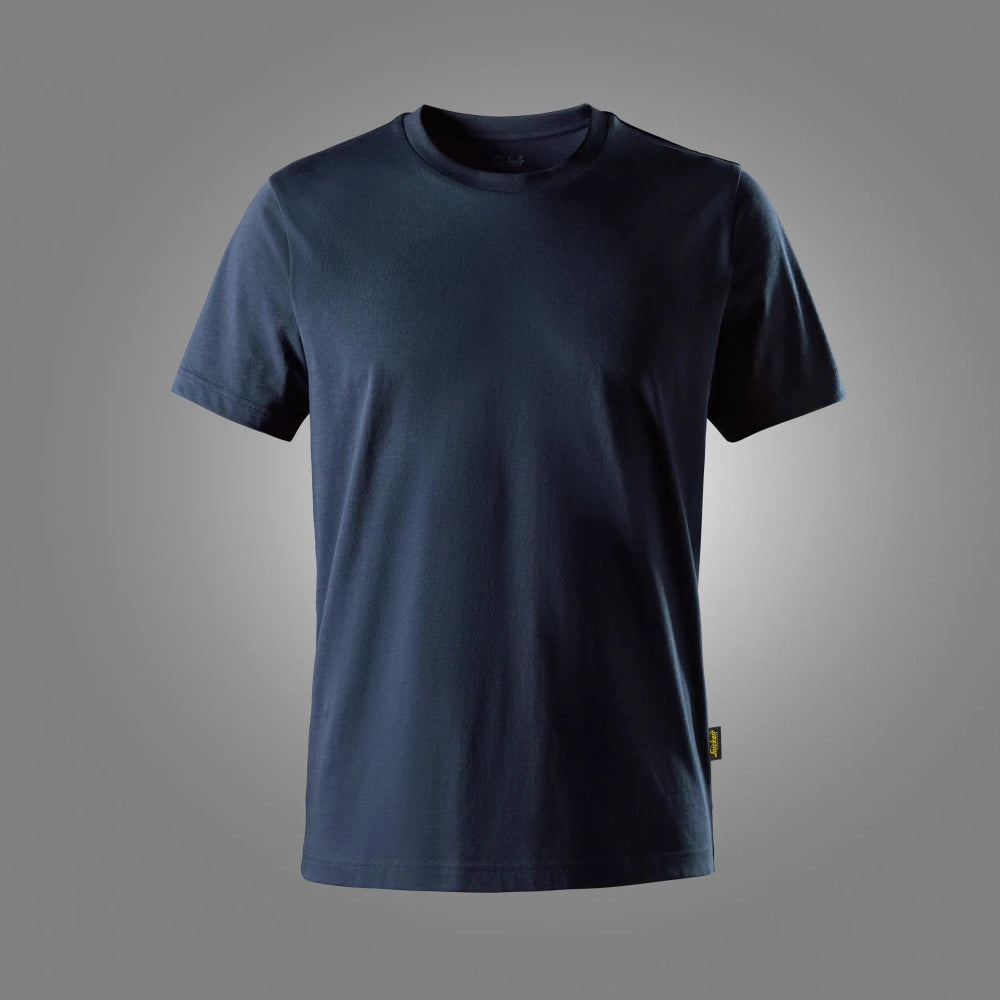 Snickers 2559 Classic T-Shirt Van Biologisch Katoen 9500 Navy