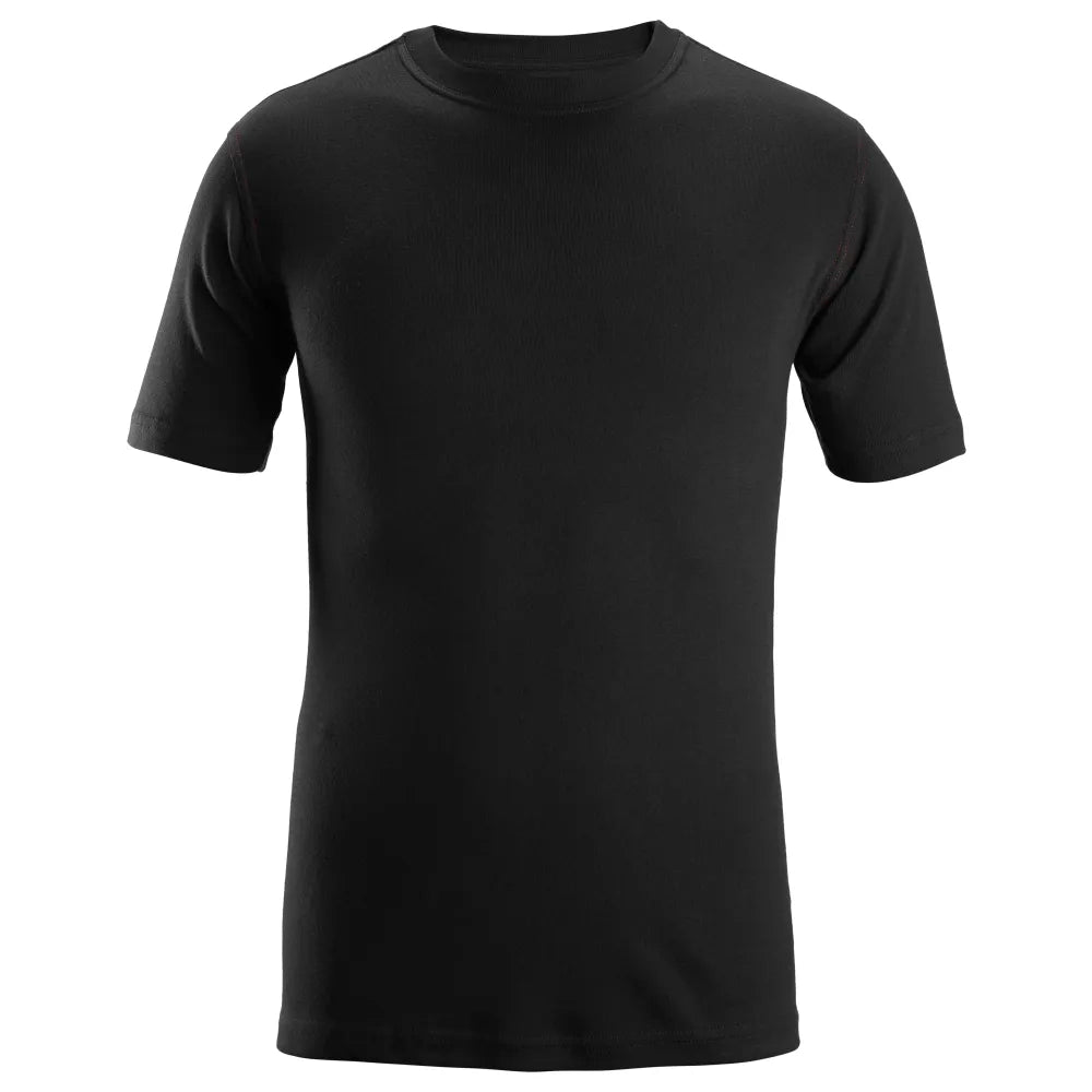 Snickers 2563 Protecwork T-Shirt Met Crewneck 0400 Black