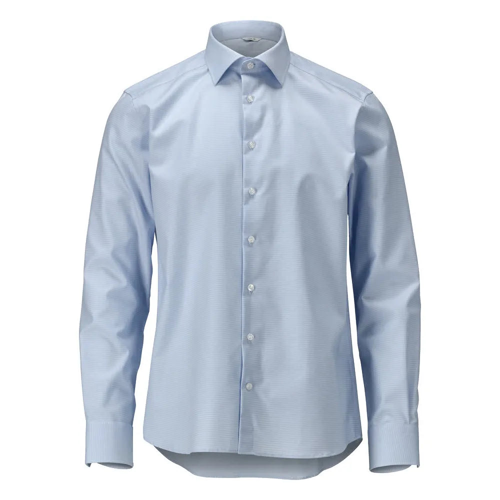 Mascot 25704-744 Overhemd Lichtblauw Wit Geruit