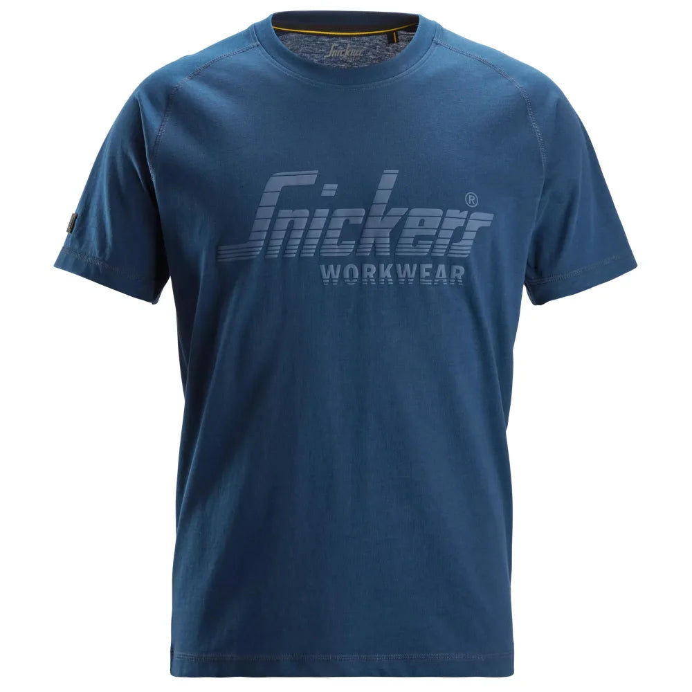 Snickers 2590 Logo T-Shirt 5300 Deep Blue