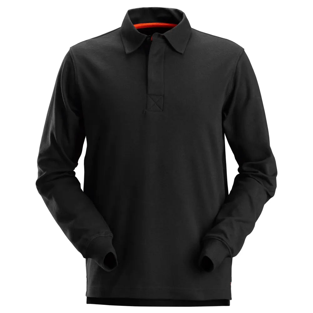 Snickers 2612 Allroundwork Rugbyshirt 0400 Black